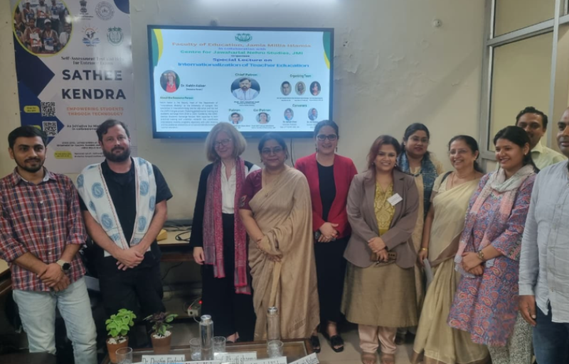 Faculty of Education & Centre for Jawaharlal Nehru Studies (CJNS), JMI, organises a special lecture by experts from Germany
