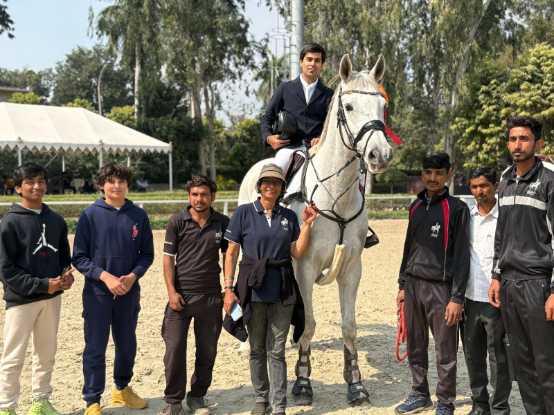 Tejas Dhingra Retains National Championship Title at NEC Show Jumping 2024-25 decoding=