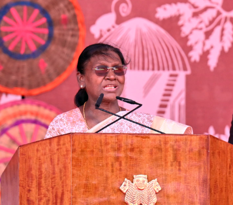 president-of-india-inaugurates-bastar-pandum-2026-in-jagdalpur-chhattisgarh-february-7