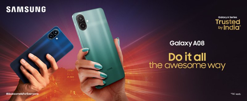 Samsung Galaxy A08 Brings Everyday Essentials Together with Improved Chipset, 50MP Dual-Camera System and 6000mAh Battery decoding=