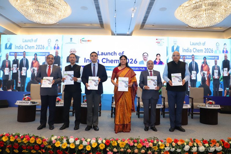 ‘India Chem 2026’ CHEM, scheduled from 22–24 October 2026 at Bombay Exhibition Centre, Mumbai on the theme ‘Advantage BHARAT: An Emerging Global Chemicals Hub’ decoding=