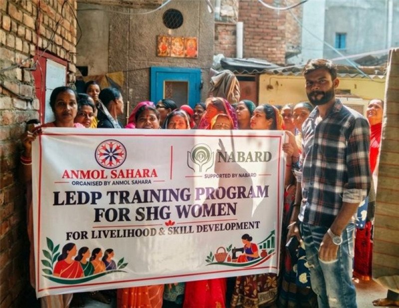 NABARD Supports 21-Day Livelihood and Enterprise Development Programme for 60 SHG Women in Delhi decoding=