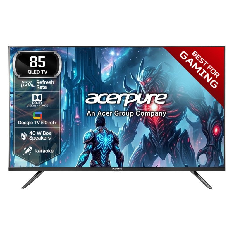 Acerpure Takes Big-Screen Gaming to the Next Level with Nitro QLED TVs on Flipkart decoding=