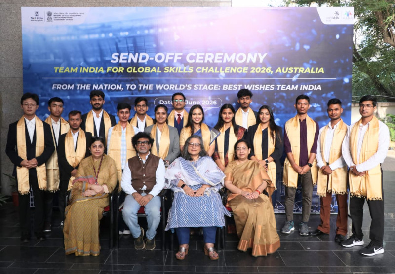 15 Skilled Youth to Represent Team India at the Global Skills Challenge 2026 in Australia Ahead of WorldSkills Shanghai 2026; MSDE Extends Best Wishes decoding=