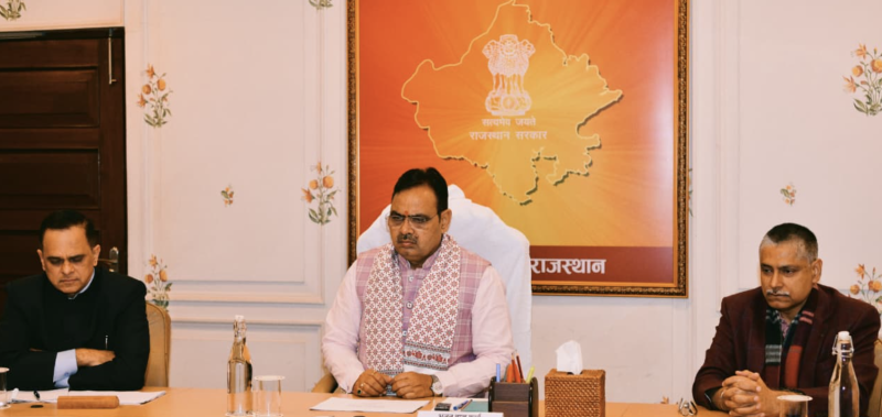 Rajasthan CM Reviews Revenue Departments, Orders Strict Action Against Overloading and Illegal Liquor Trade