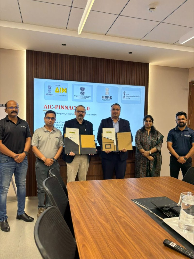 AIC Pinnacle, NATRAX Join Hands to Accelerate EV And Mobility Innovation decoding=