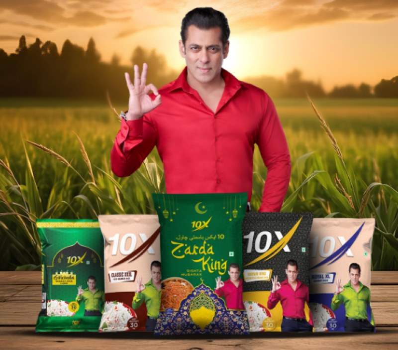 Bollywood Superstar Salman Khan brings 10 Ka Dum to GRM Overseas Ltd's 10X Classic Chakki Fresh Atta with its Campaign 