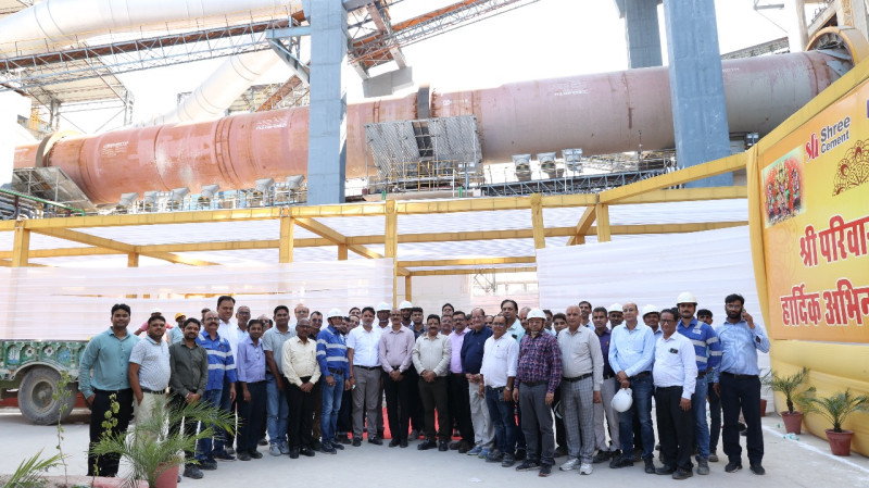 Shree Cement commissions Ras Unit 11 in Jaitaran, adding to One of Asia's Largest Single-location cement plants