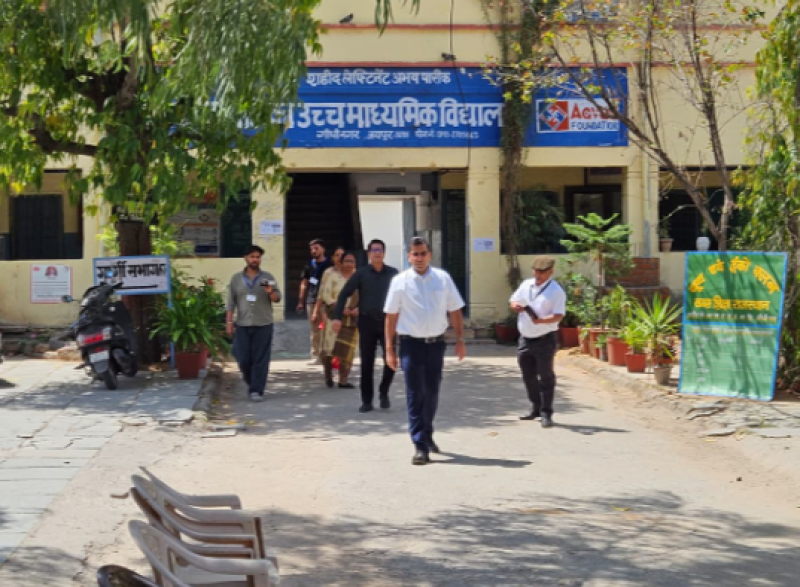 over-55-candidates-appear-on-day-1-of-rajasthan-siplatoon-commander-exam-2025-in-jaipur