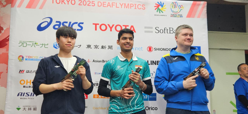 abhinav-deshwal-wins-25m-pistol-gold-at-deaflympics