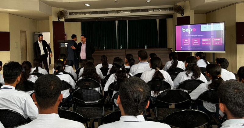 BOP.in Takes BOP Connect Live Across NCR Campuses, Offers Lucrative Careers in Real Estate decoding=