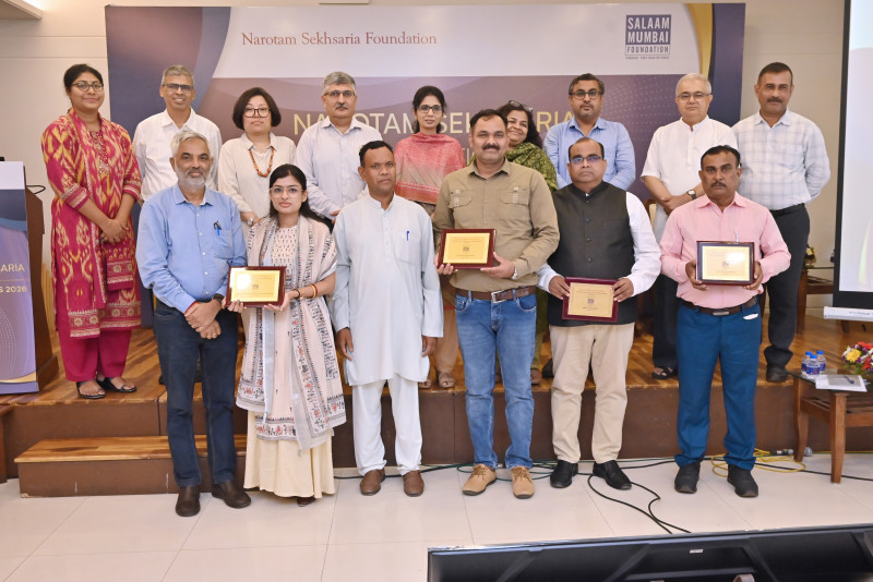 Narotam Sekhsaria Foundation, Salaam Mumbai Foundation Honour NGOs and Changemakers at Grants & Awards 2026 decoding=