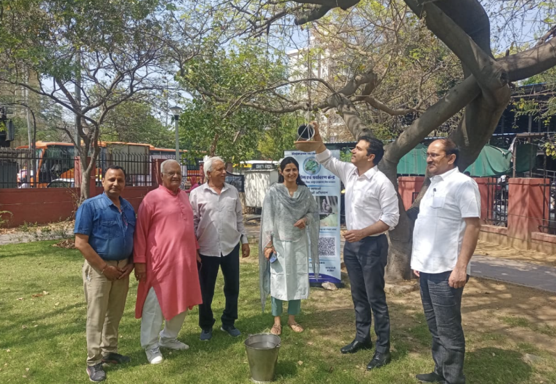 ‘Parinda Lagao, Parinda Bachao’ Campaign Launched in Jaipur to Protect Birds Amid Rising Heat decoding=
