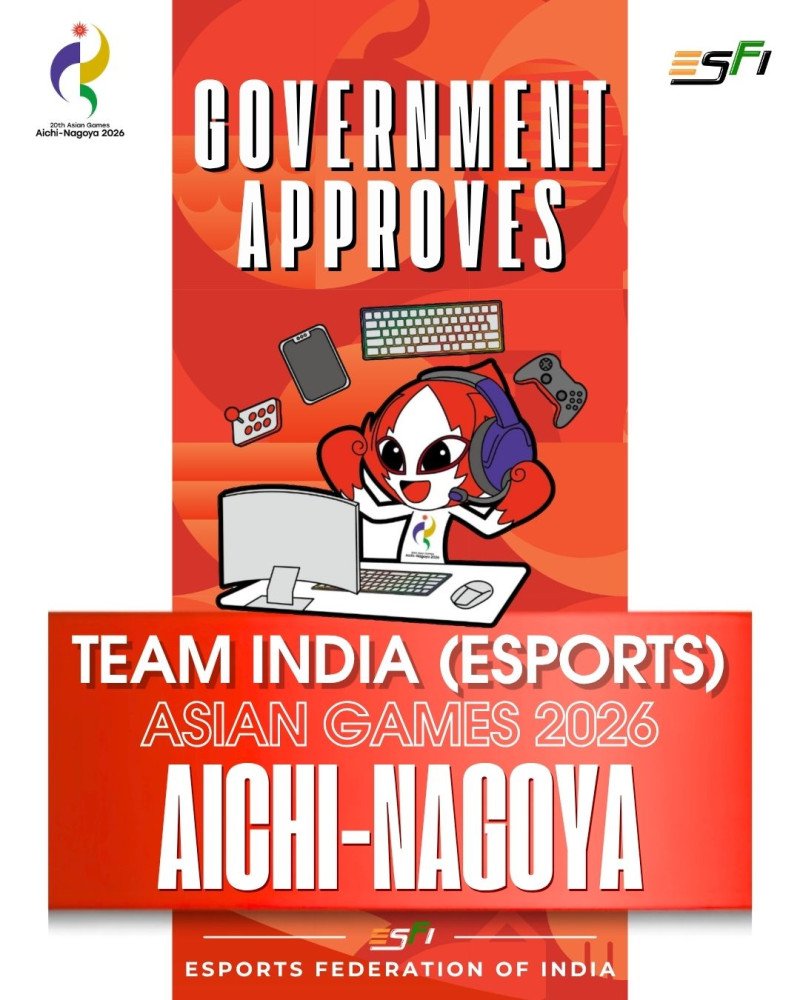 government-clears-15-member-indian-esports-contingent-for-2026-asian-games