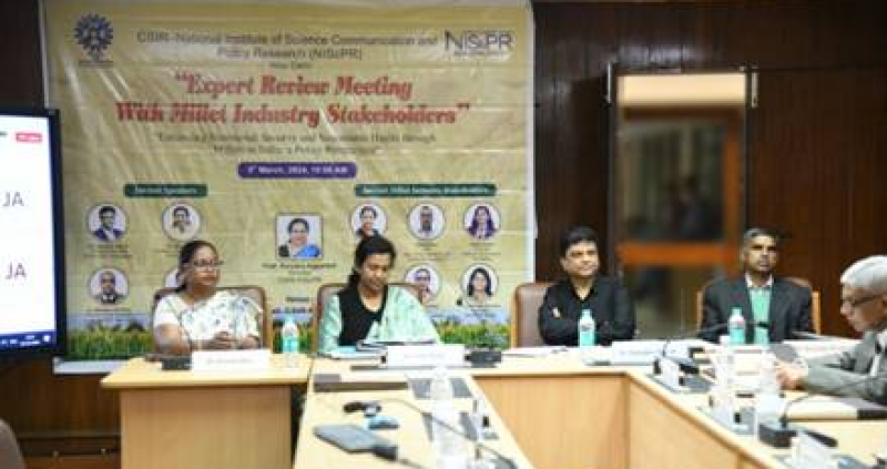CSIR-NIScPR Hosts Milestone Millet Experts' Meeting to Propel Policy Perspectives for Nutritional Security and Sustainable Health in India decoding=