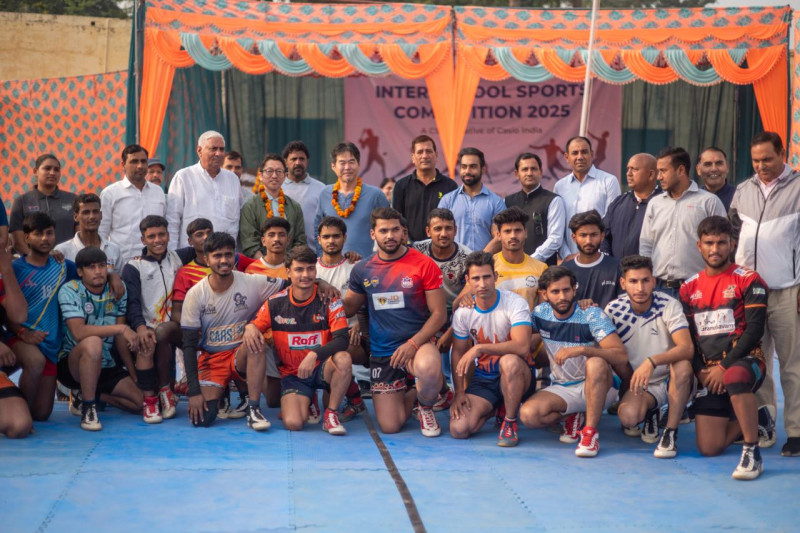 Casio India Celebrates Children's Day and Empowers Young Athletes with an Inter-School Sports Event under Its 'Sports for Change' CSR Initiative in Noida decoding=