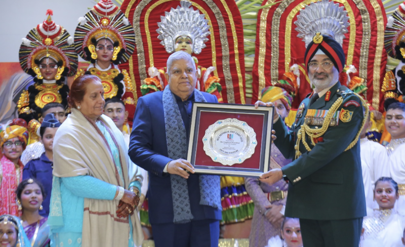 Jagdeep Dhankhar inaugurates National Cadet Corps Republic Day Camp-2025 in Delhi