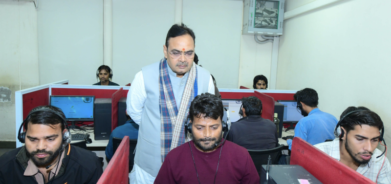 CM Bhajanlal Sharma Reviews Rajasthan Sampark Helpline 181, Directs Swift Resolution of Public Grievances