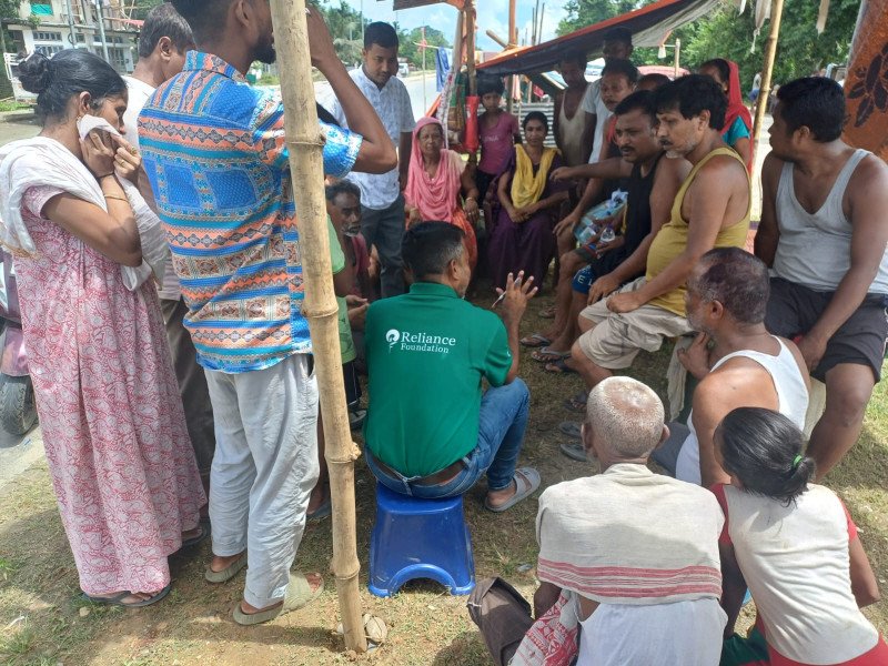 Reliance Foundation rolls-out comprehensive relief efforts in flood-hit Upper Assam decoding=