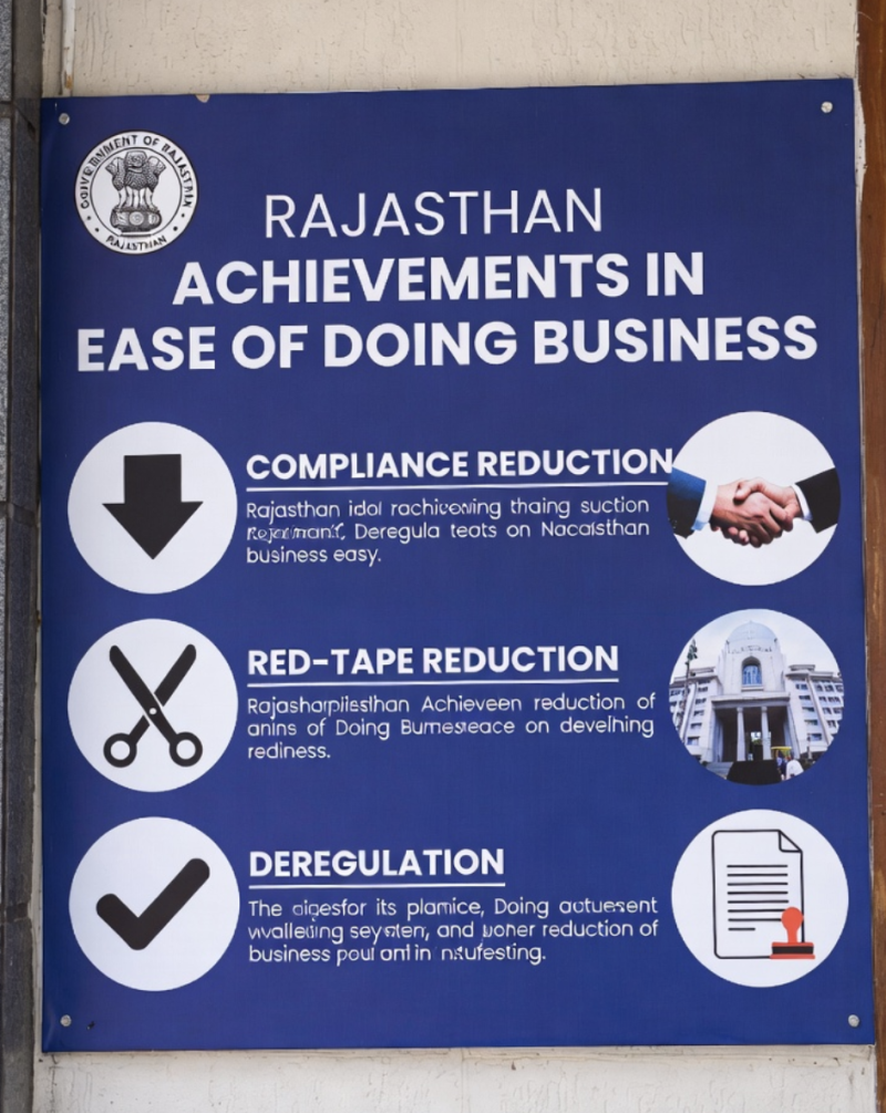 Rajasthan’s Achievements in Compliance Reduction and Deregulation under Ease of Doing Business decoding=