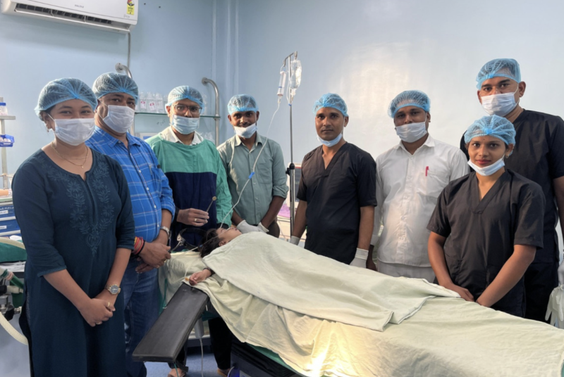 3-year-old girl saved in Mungeli: Doctors remove coin lodged in throat through endoscopic surgery decoding=