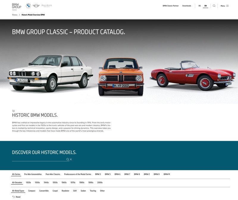 just-one-click-to-the-classics-historic-bmw-model-overviews-now-online-for-everyone