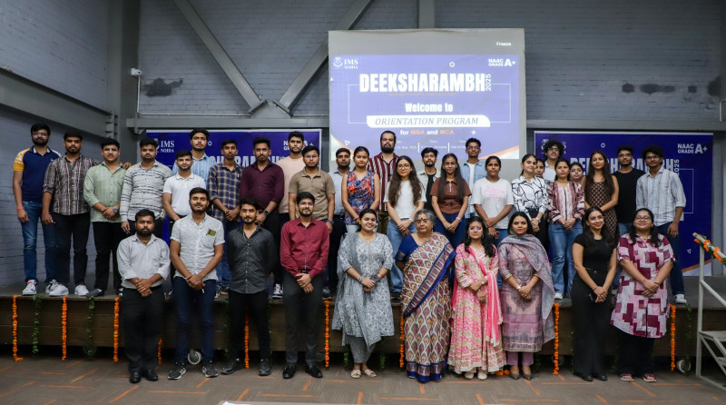 IMS Noida Hosts 'Deeksharambh 2025': An Inspiring Orientation Program for MBA & MCA Students decoding=