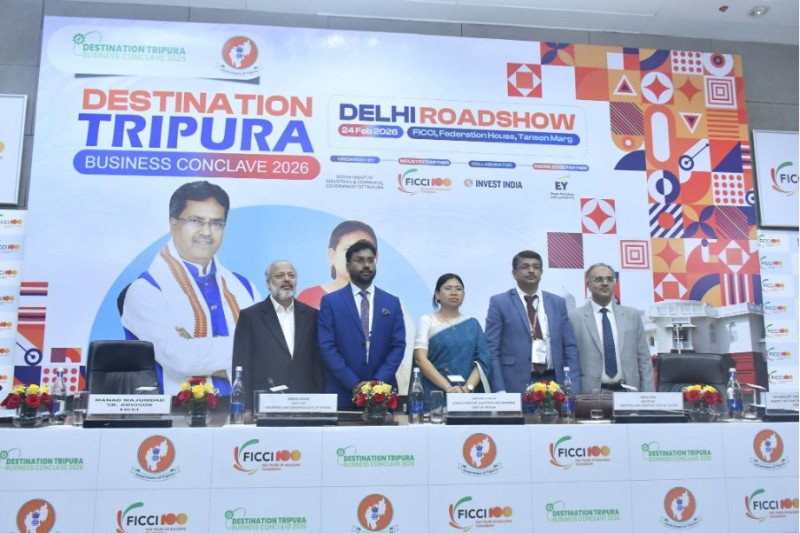 Tripura Attracts MoUs and Letters of Intent worth over ₹2,000 crore at Delhi Roadshow decoding=