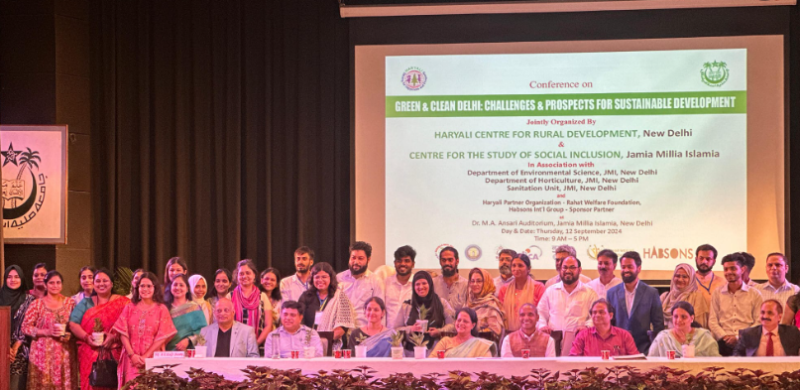 JMI organizes Conference on “Green & Clean Delhi: Challenges & Prospects for Sustainable Development” decoding=