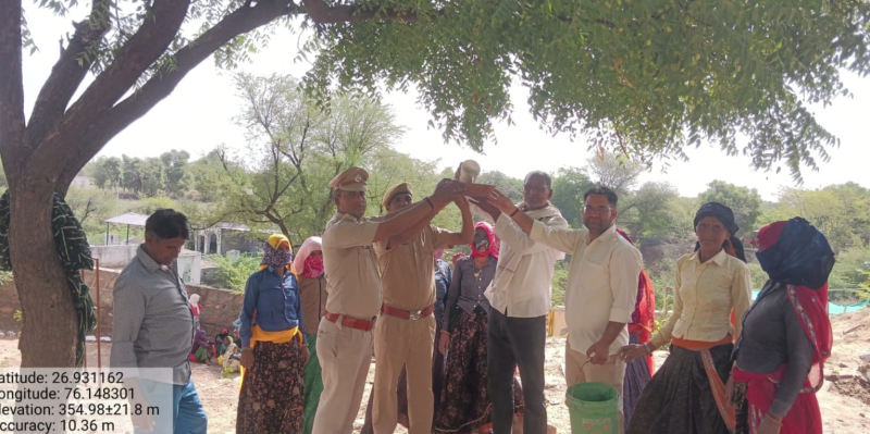 CM’s Vande Ganga Initiative Sees Ground Action in Dhula Ravji: Water Conservation, Plantation & Clean-Up