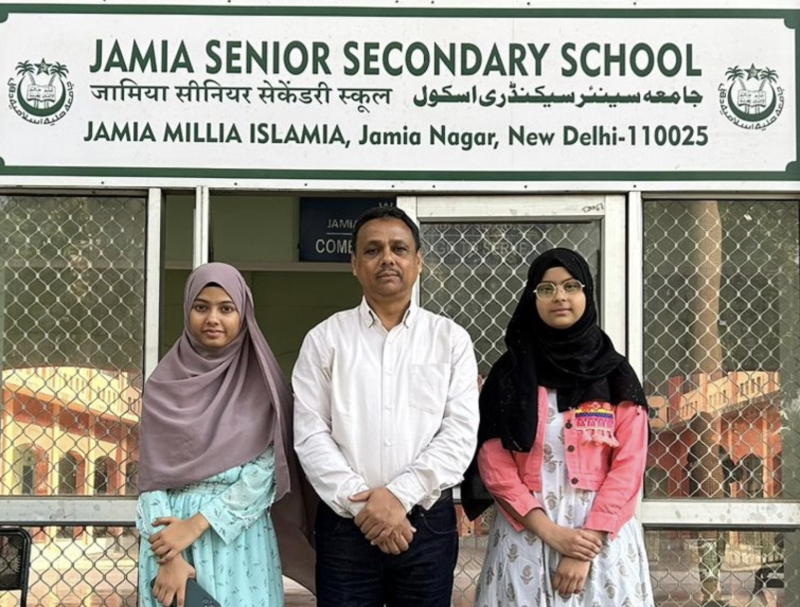 Two Jamia School students selected for prestigious American Field service (AFS) Student Exchange Scholarship program decoding=