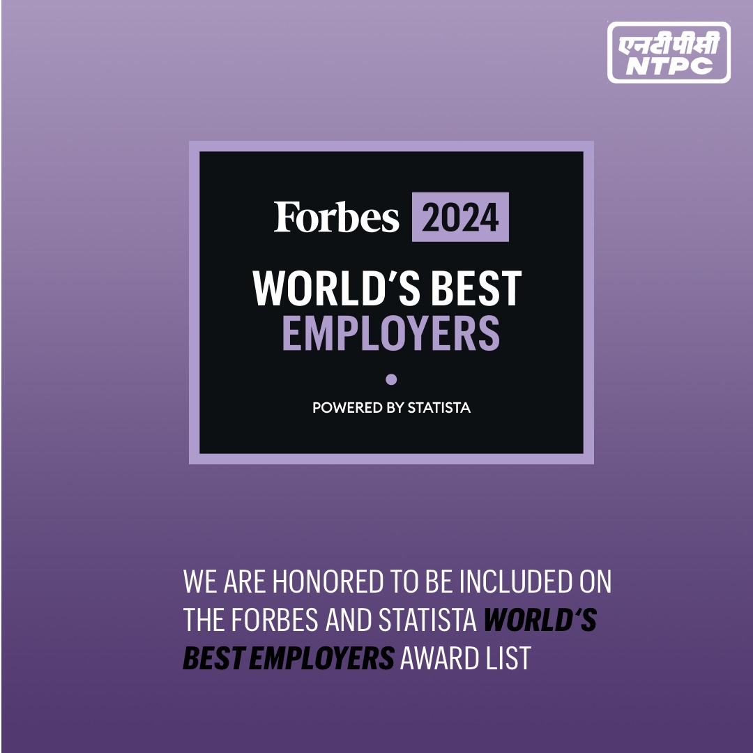 NTPC among the Forbes World's Best Employers 2024 decoding=