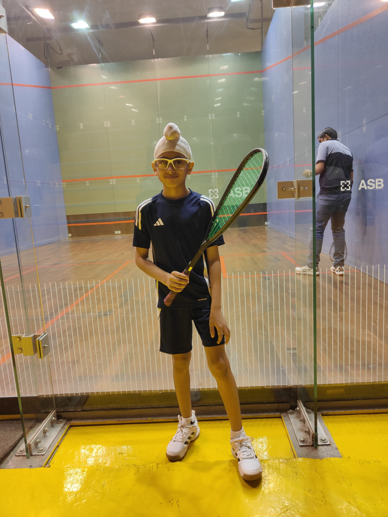 SFA Championships Delhi 2024: India no.2 U – 11 squash player reaches semi-final on Day 1 decoding=