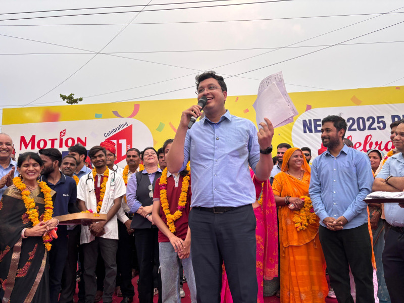 Motion Education Celebrates Outstanding NEET 2025 Results with 7 Students in Top 100 and 18 in Top 500
