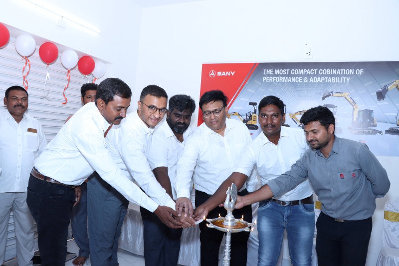 sany-india-inaugurates-its-22nd-3s-branch-in-nellore-andhra-pradesh