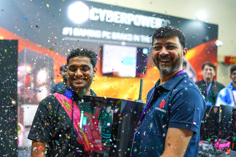 IITian bags high-performance CyberPowerPC worth over INR 2.5 lakhs at Bengaluru Comic Con decoding=