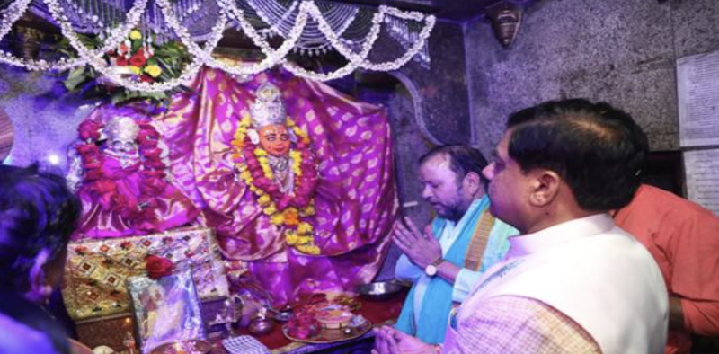 CM Dr. Yadav Performs Worship at Amka-Jhamka Temple in Amjhera