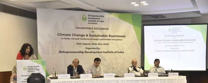 edii-organises-csr-roundtable-in-new-delhi-to-advance-climate-resilient-enterprises-and-sustainable-livelihoods