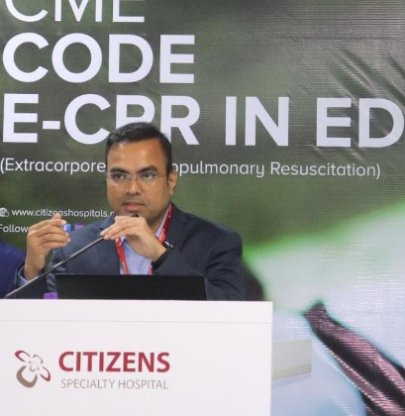 Citizens Specialty Hospital Hosts India's First CME on E-CPR in ED, Sets New Milestone in Emergency Medicine decoding=
