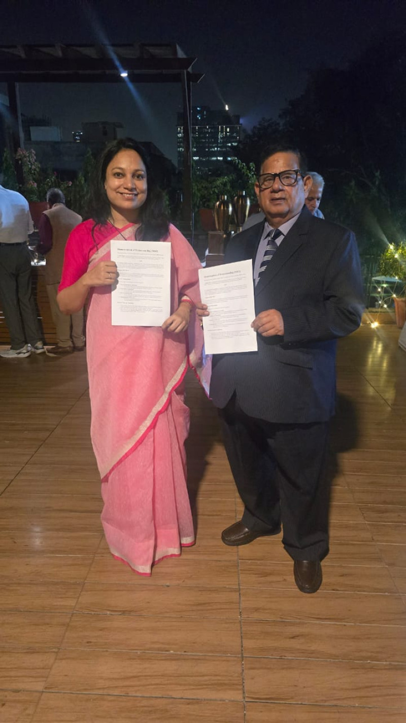 Vyomini Signs MoU with Public Police to Promote Sustainable Sanitation, Menstrual Hygiene and Healthy Lifestyle among Police Personnel decoding=