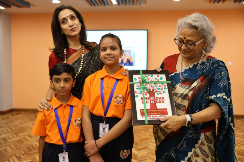 Ahead of National Education Day, Dharav High School Gurugram Opens Shiksha Kendra for Inclusive Learning decoding=