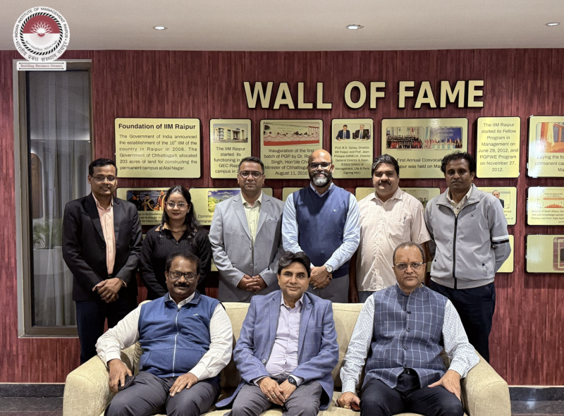 IIM Raipur Signs MoU with Power Foundation of India to Strengthen Power Sector Research decoding=