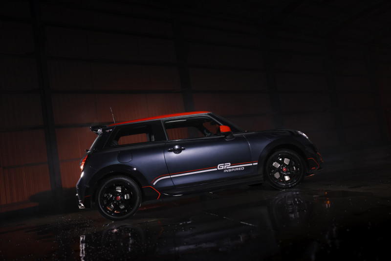 Pre-launch bookings open for the new MINI Cooper S GP Inspired Edition. decoding=