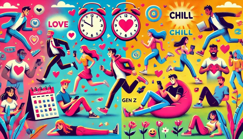 The countdown begins: Survey shows Millennials scurrying for love, while the GenZ says Chill decoding=