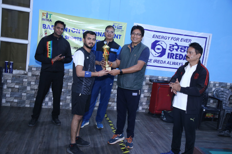 ireda-organizes-badminton-tournament-for-employees