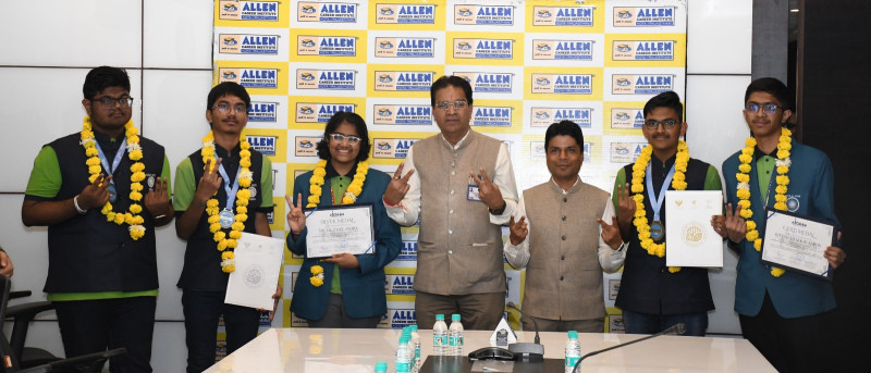 ALLEN STUDENTS BAG A GOLD & TWO SILVER MEDALS AT IJSO decoding=