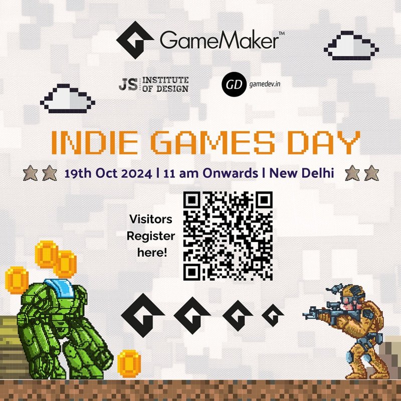 JSID Announces Indie Games Day — an Initiative to Promote Indian Game Design and Development Community decoding=