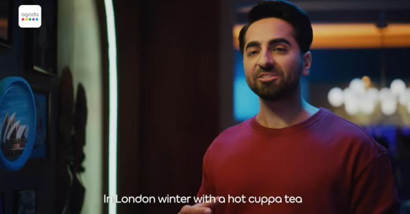 Bollywood star Ayushmann Khurrana Returns in New Agoda Campaign decoding=