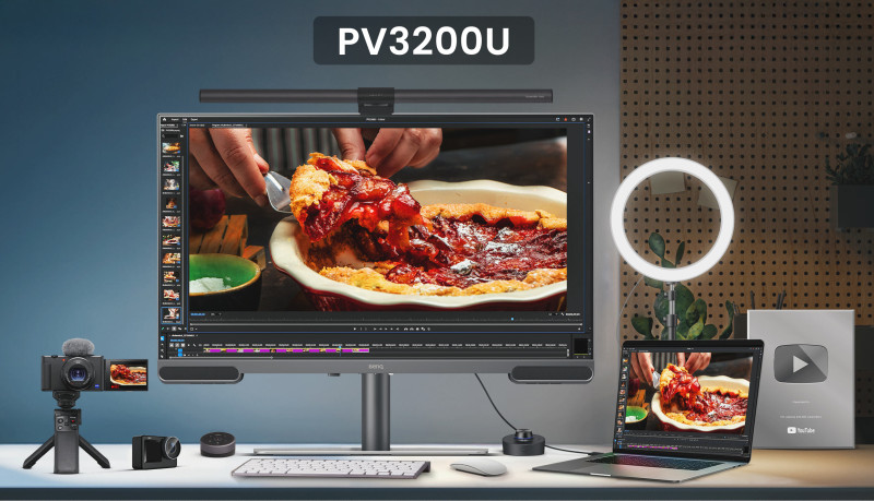 BenQ Launches PV3200U: A Professional 32-inch 4K Monitor to Empowering Video Content Creators decoding=