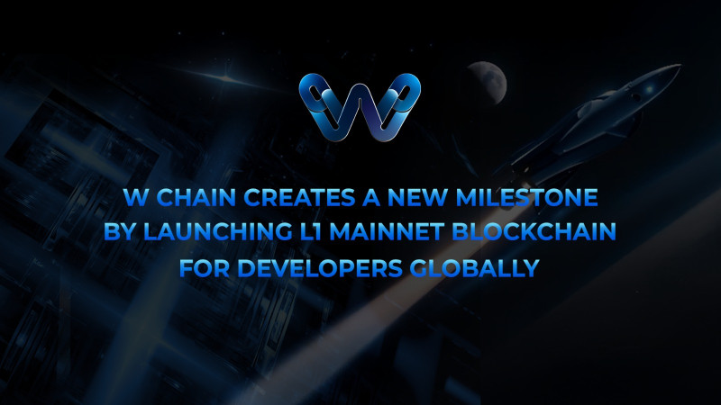 Singapore based 'W Chain' Creates a New Milestone by Launching L1 Mainnet Blockchain for Developers Globally decoding=